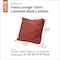 Classic Accessories Patio Lounge Chair/Loveseat Back Cushion, 21 x 20 x 4 Inch, Spice 62-058-SPICE-EC - alternate 2